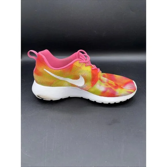 Nike Roshe One Flight Weight 'Pink Rose' 705486-601 100% Vegan Women’s Size 7 - Picture 10 of 11